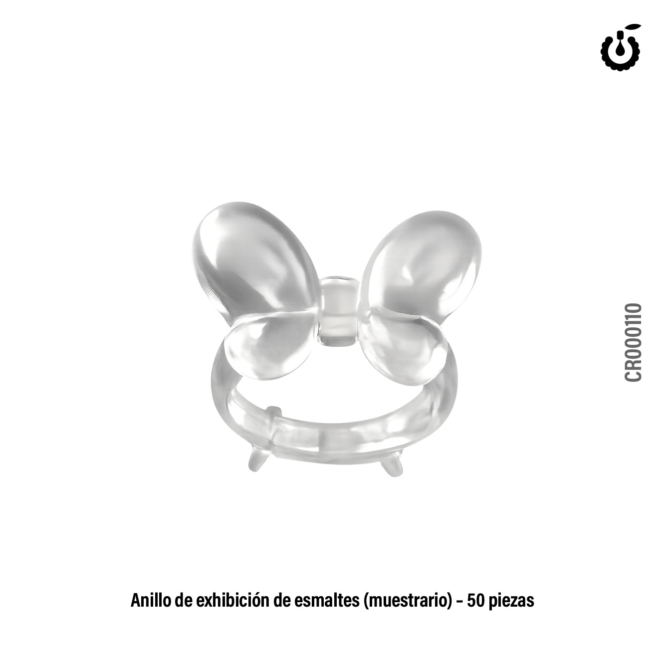 Anillo de Mariposa para Muestrarios 50pcs (CR000110)